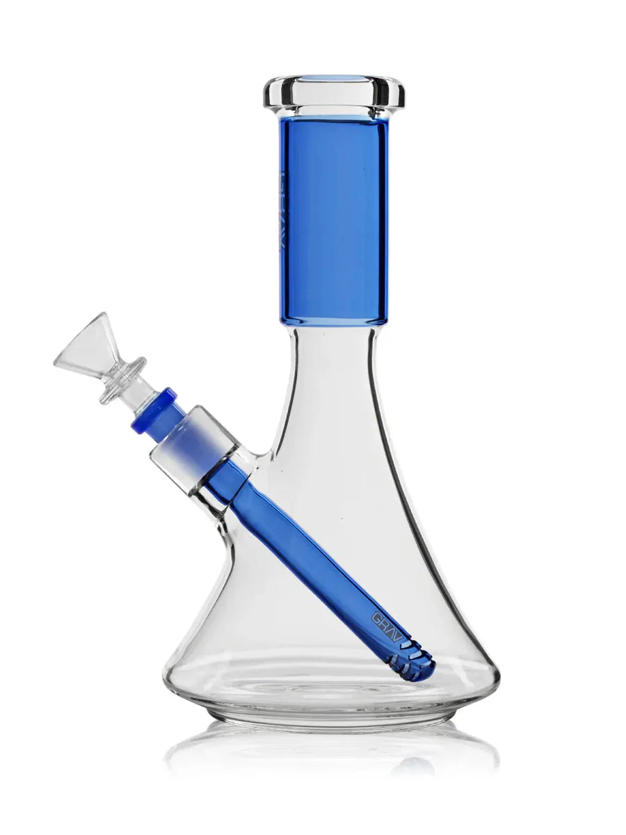 GRAV Medium Deco Beaker Water Pipe Grav Coastal Hemp Co
