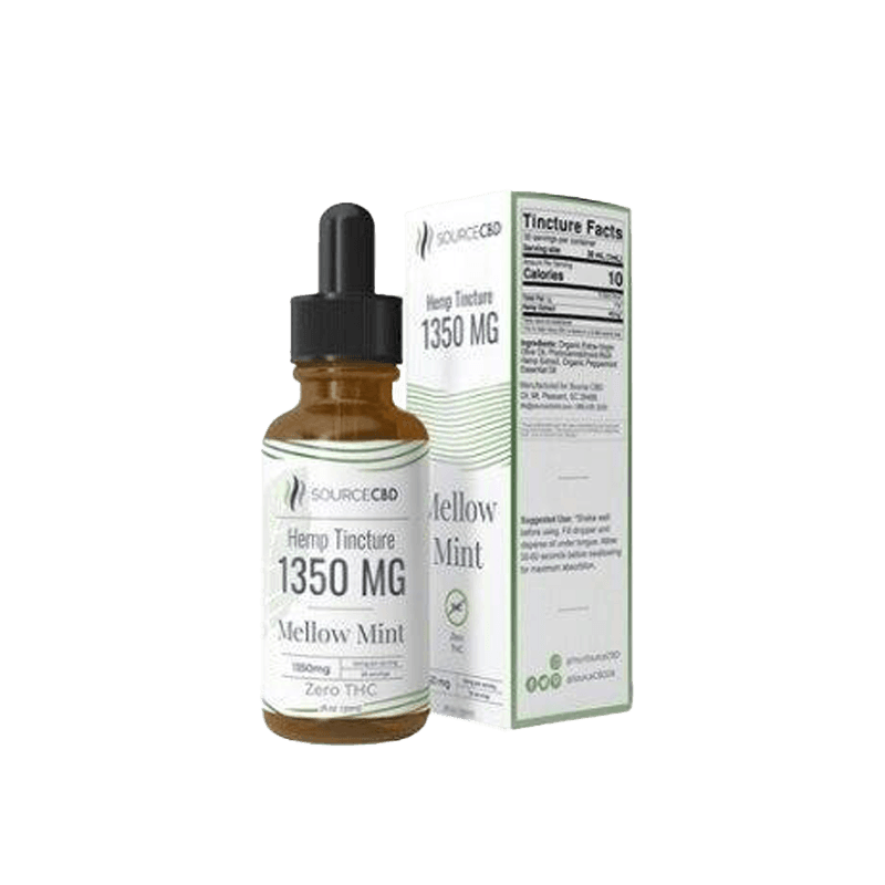 Mellow Mint CBD Oil Tincture - Coastal Hemp Co - Coastal Hemp Co