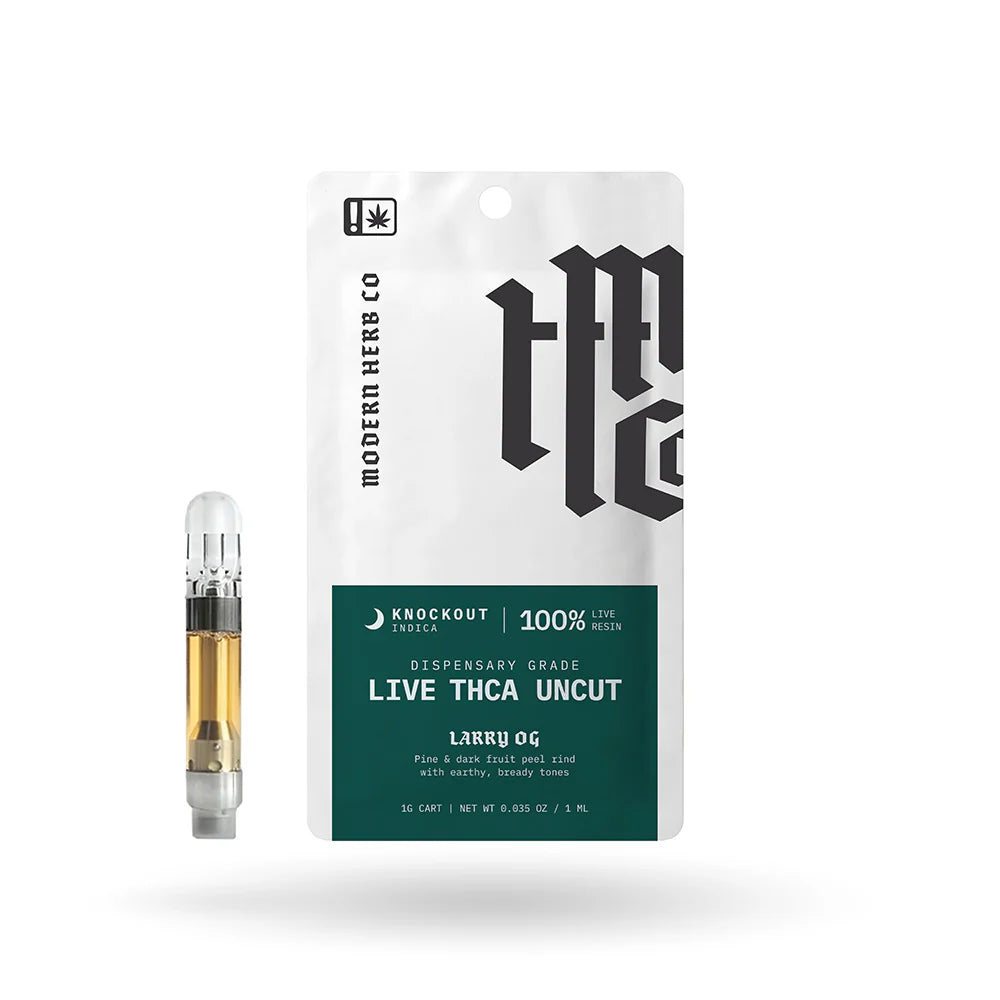 Modern Herb THCA Live Resin Cartridge 1G - Uncut Modern Herb Co. Coastal Hemp Co