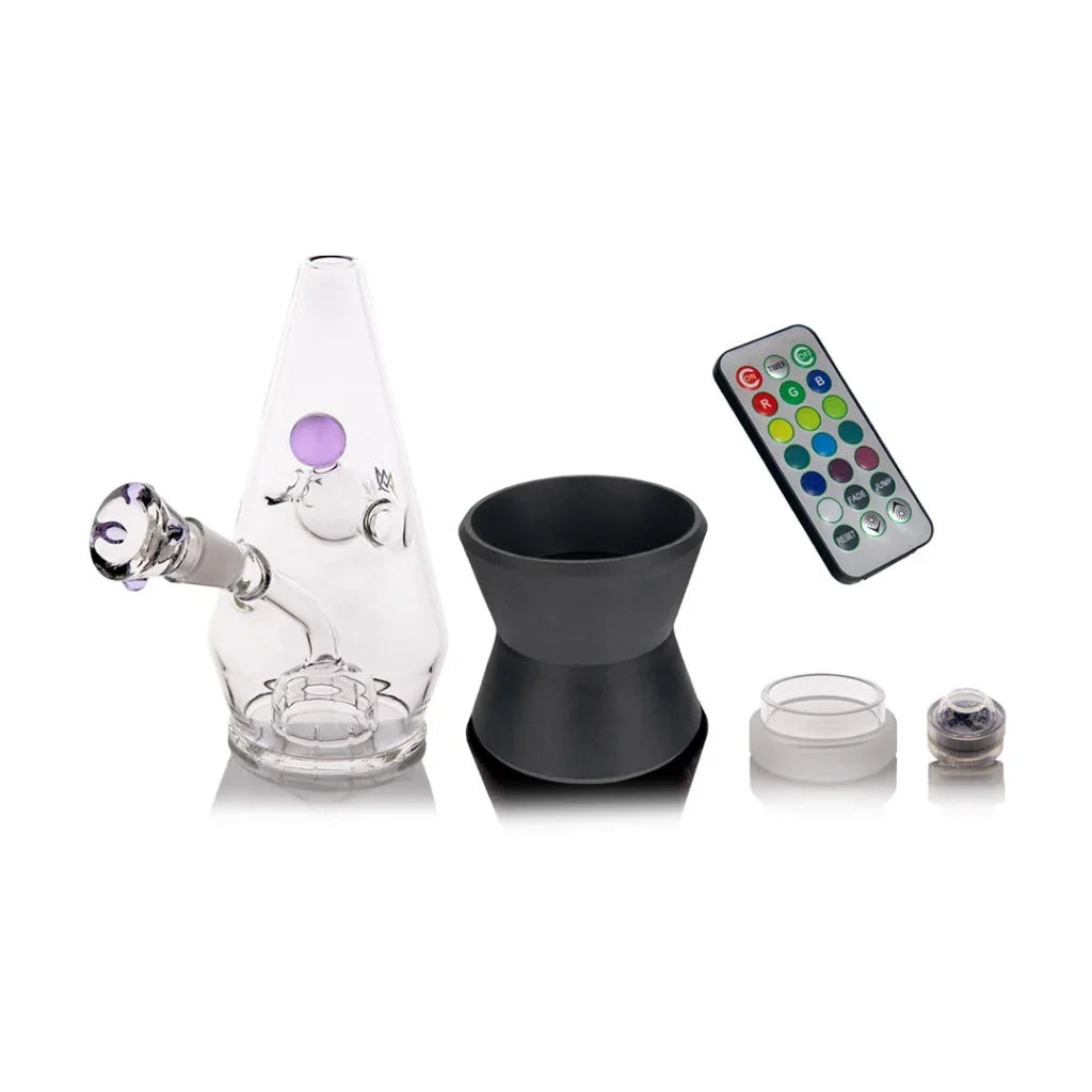 MJ Arsenal Hippie Hitter Glass Water Pipe - 8.75" MJ Arsenal Coastal Hemp Co