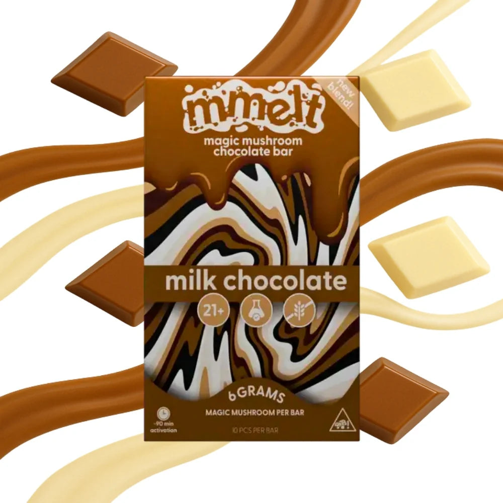 MMELT Mushroom Chocolate Bar MMelt Coastal Hemp Co