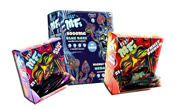 もふっとオオカミ ミステリアス VMCコンプリート Lil' MFs Mushroom Tablet | Coastal Hemp Co