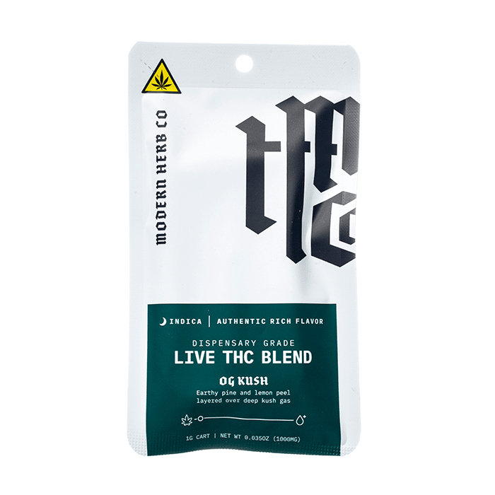Modern Herb Live THC Blend | 1G Modern Herb Co Coastal Hemp Co