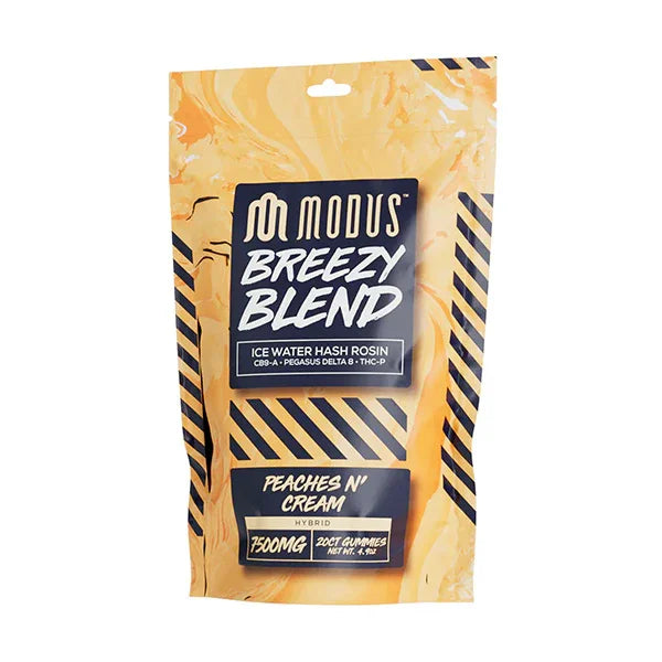 Modus Breezy Blend Gummies 7500mg 20ct Modus Coastal Hemp Co