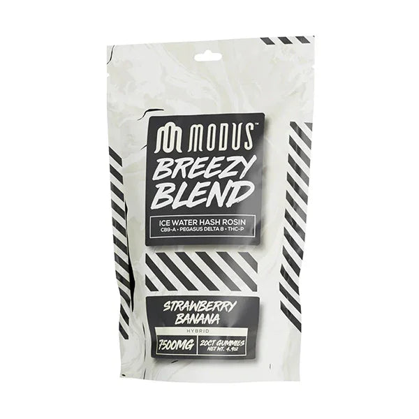 Modus Breezy Blend Gummies 7500mg 20ct Modus Coastal Hemp Co