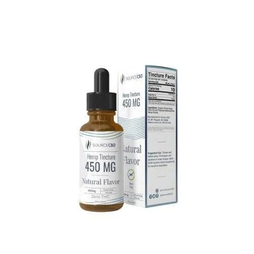 Natural Flavor CBD Oil Tincture Organic THC Free - Coastal Hemp Co - Coastal Hemp Co
