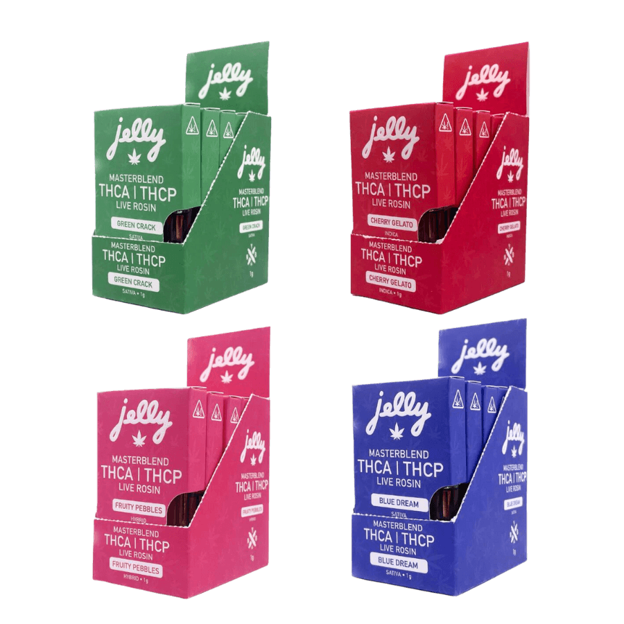 Coastal Hemp Co - NYB Jelly Master Blend THCA /THCP Live Rosin Cartridge - Shop Coastal Hemp Co