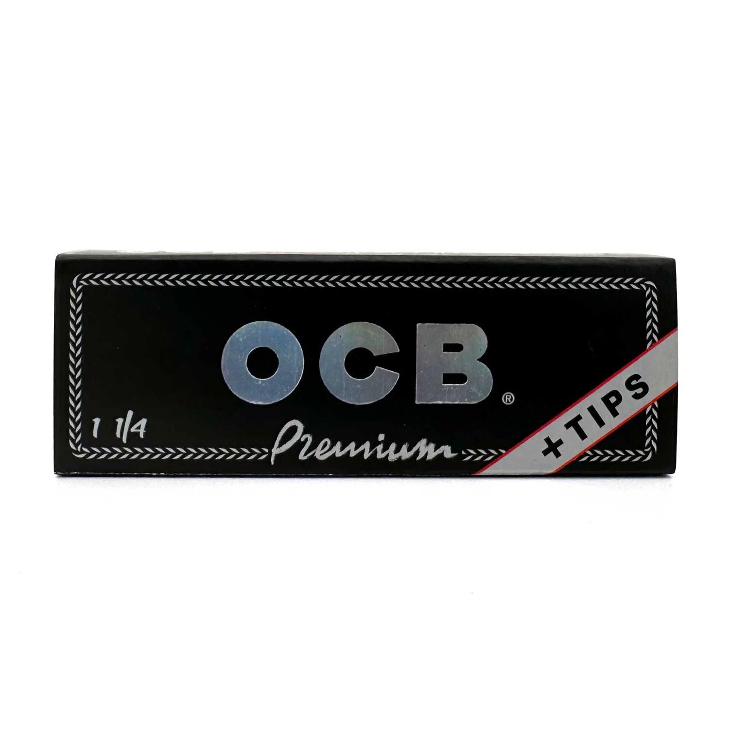 OCB - OCB  Premium 1 1/4 Papers w/ Tips - Shop Coastal Hemp Co