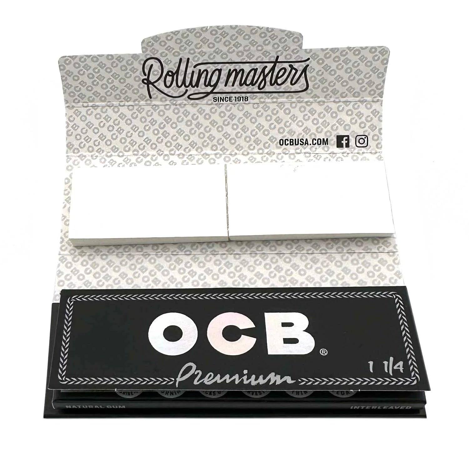 OCB - OCB  Premium 1 1/4 Papers w/ Tips - Shop Coastal Hemp Co