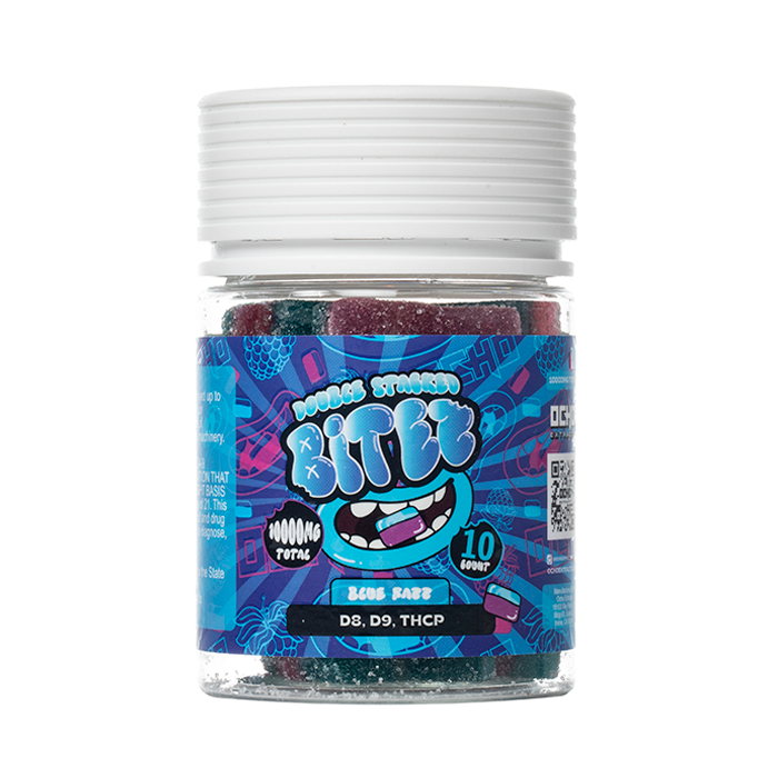 Ocho Extracts Double Stacked Bitez D8 D9 THCP Gummies 10,000mg