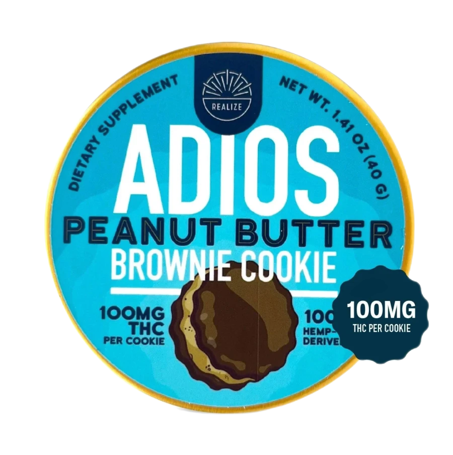Peanut Butter Brownie Cookie 100MG - Coastal Hemp Co