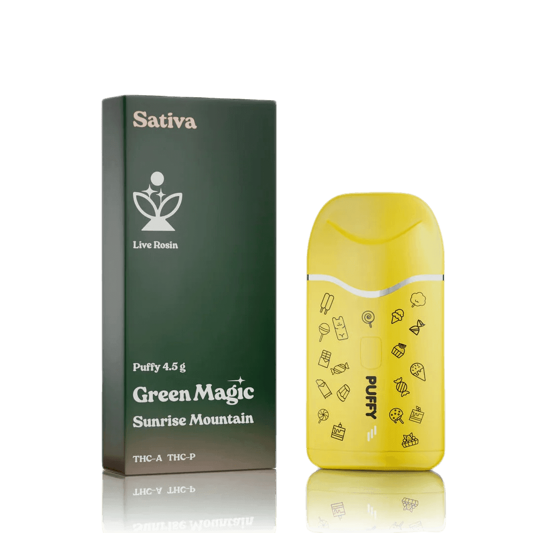 QWIN - Puffy Green Magic 4.5G Disposable THC-A/THC-P - Shop Coastal Hemp Co
