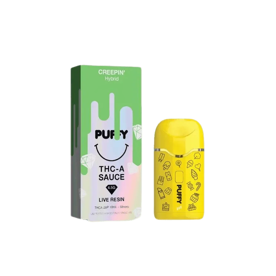 Puffy THC-A Sauce Blend 4.5G Disposable Pen - Coastal Hemp Co