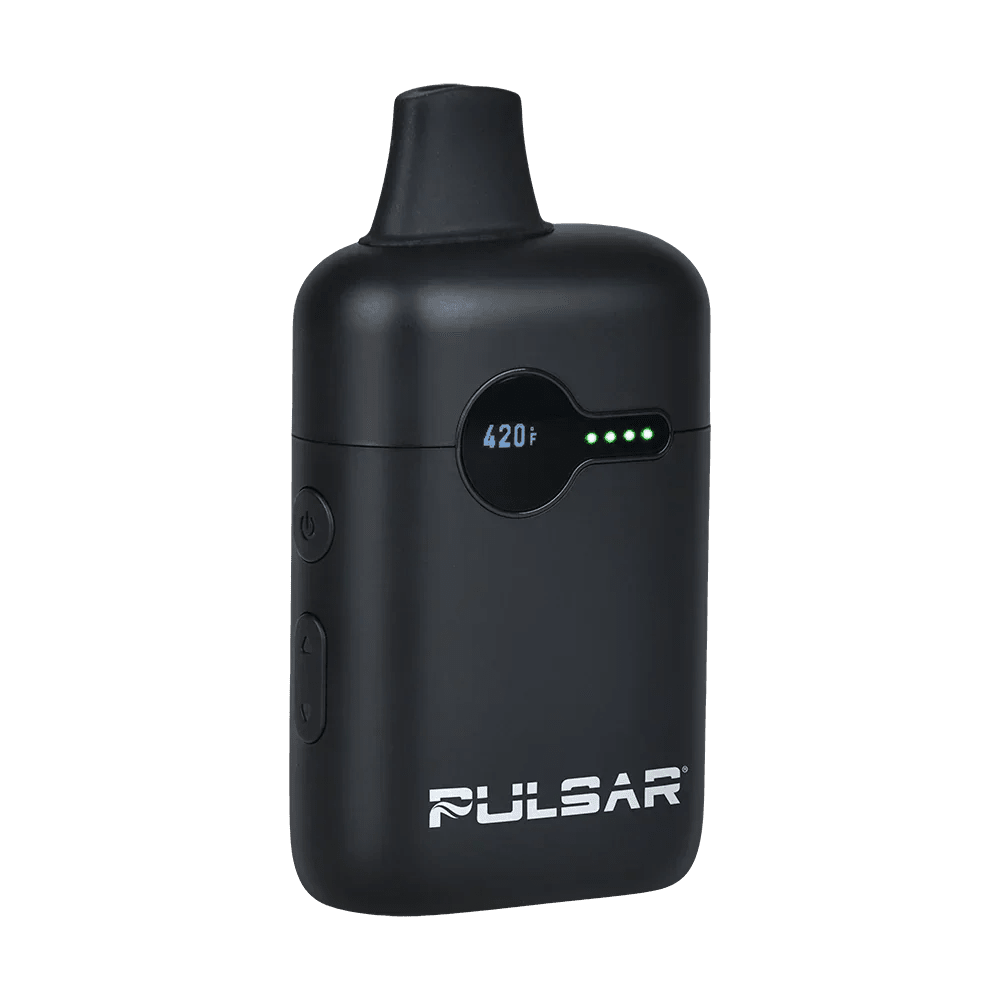 dry vape device Pulsar DL Herb Color:RED - NO POD how to turn on Pen Battery