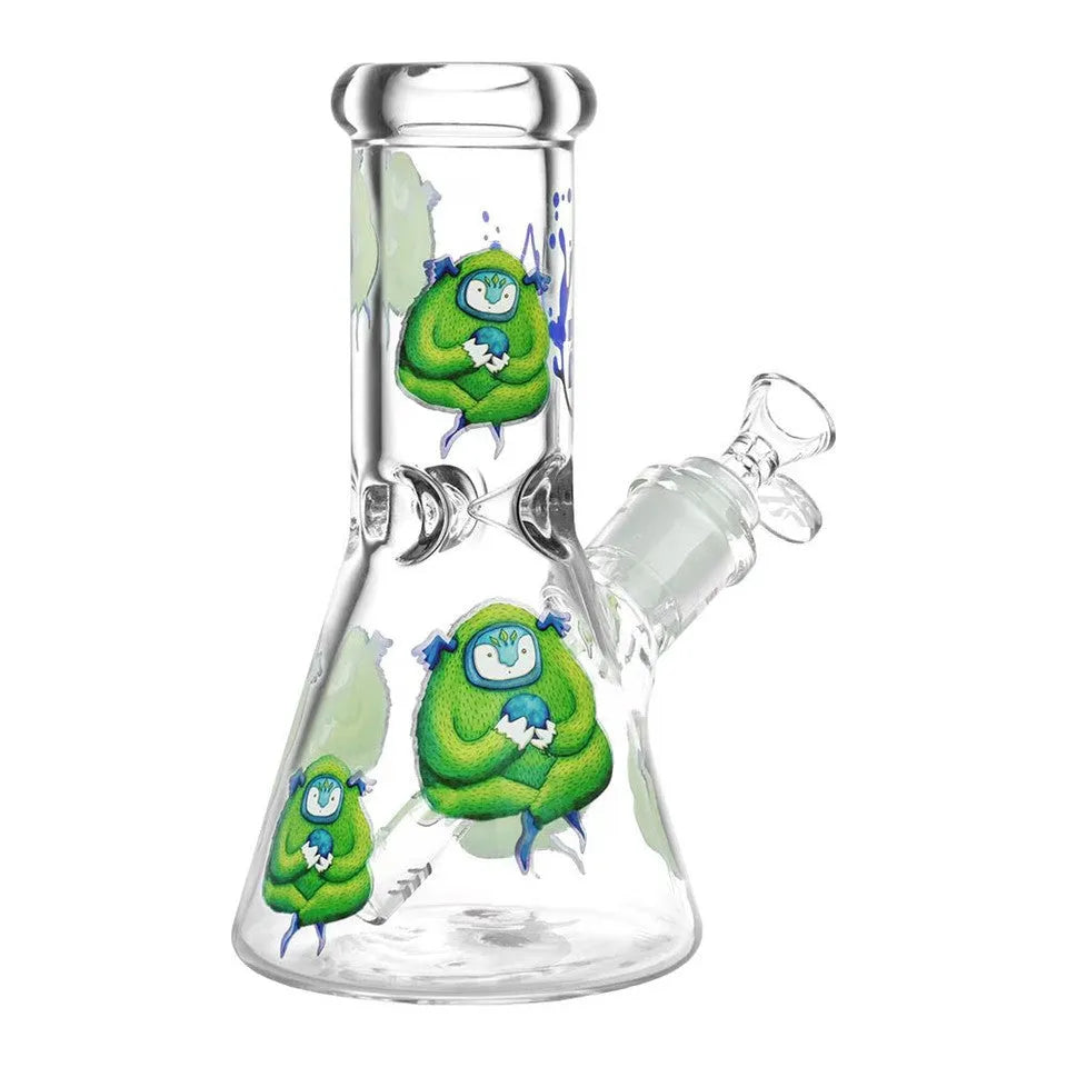 Pulsar Artist Series Glass Beaker Water 8" Pulsar Coastal Hemp Co