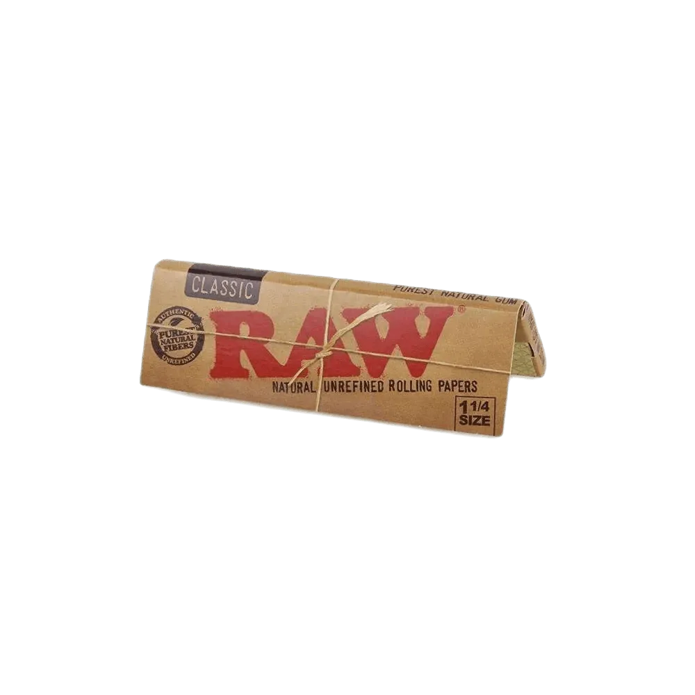 RAW - RAW Classic 1 1/4 Rolling Papers - Shop Coastal Hemp Co