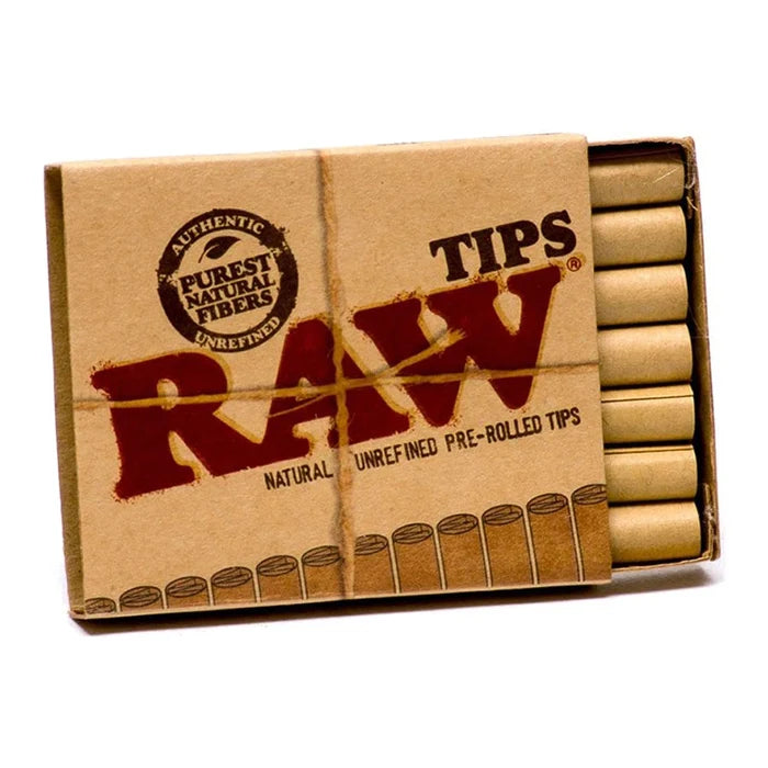 Raw Pre-Rolled Tips  - 20ct - Coastal Hemp Co
