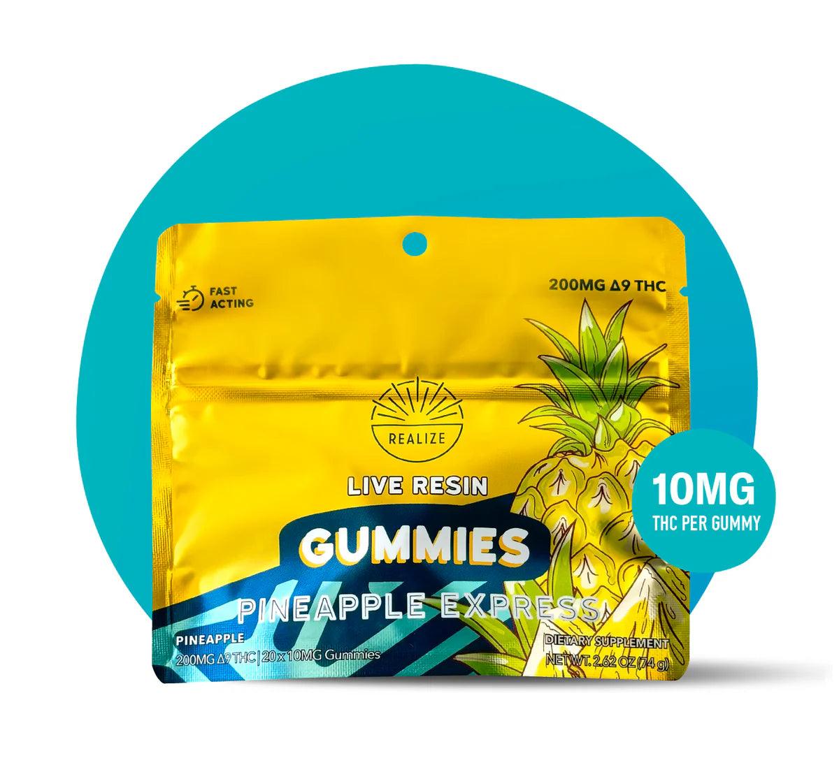 Realize - Realize Live Resin Delta 9 Gummies 200 mg - LIMITED EDITION - Shop Coastal Hemp Co