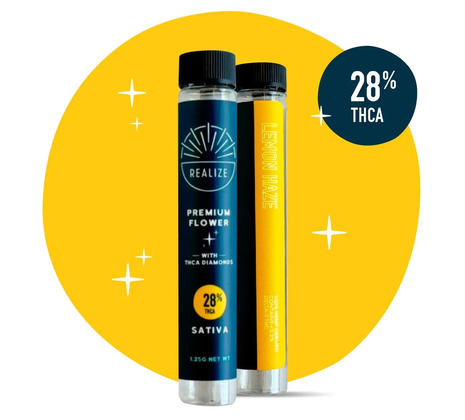 Realize Premium Pre-Roll with THCA 1.25g Realize Coastal Hemp Co
