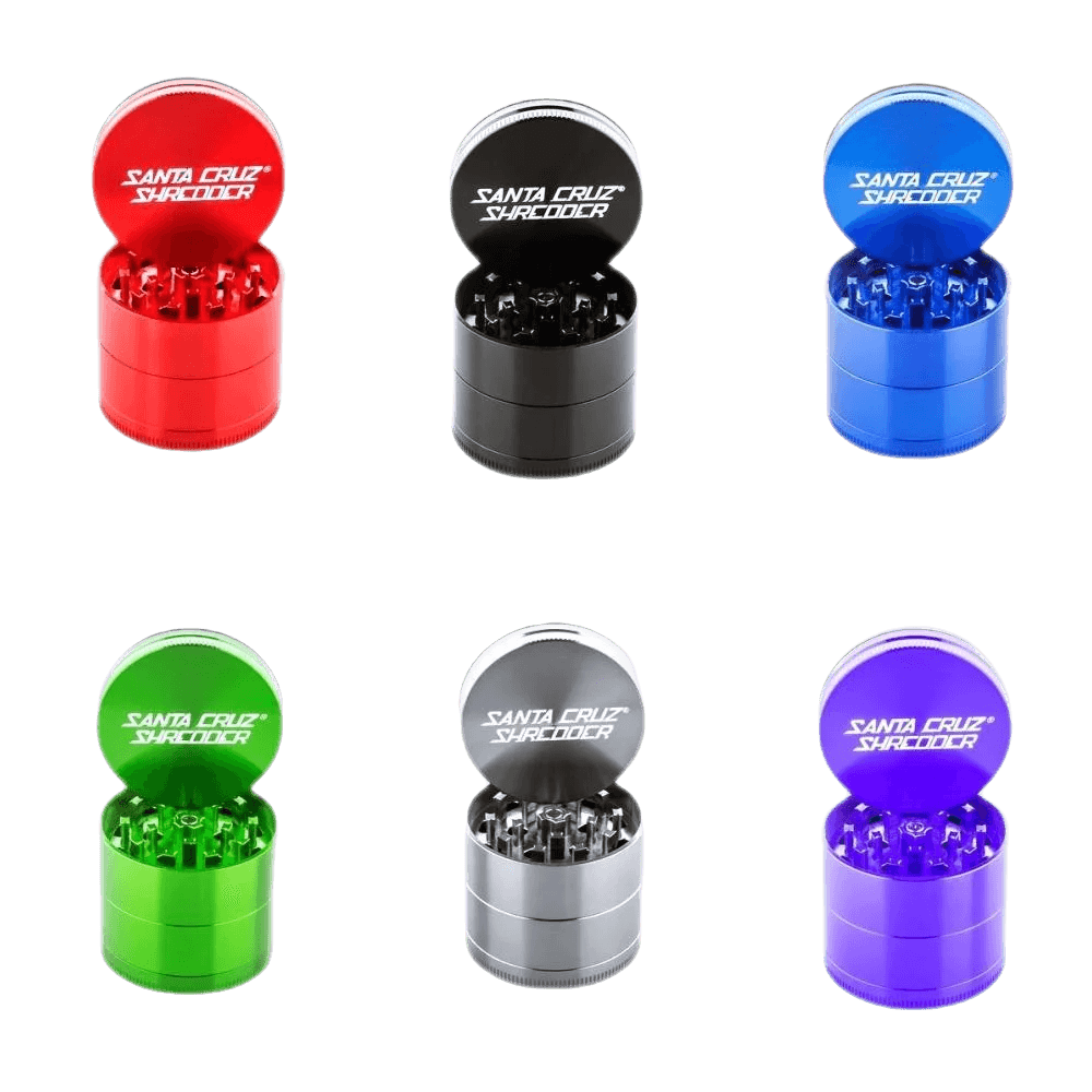 Santa Cruz - Santa Cruz Shredder 4-Piece Aluminum Grinder - Shop Coastal Hemp Co