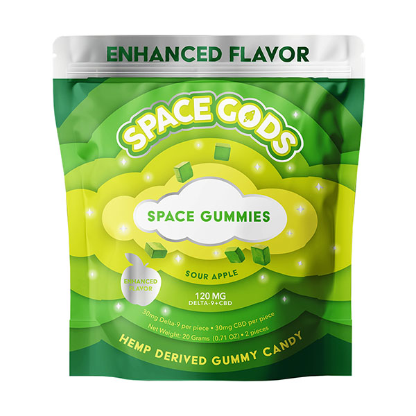 Space Gods | Mega Dose | Delta 9 THC + CBD - 120mg 2pk Prophet Premium Coastal Hemp Co
