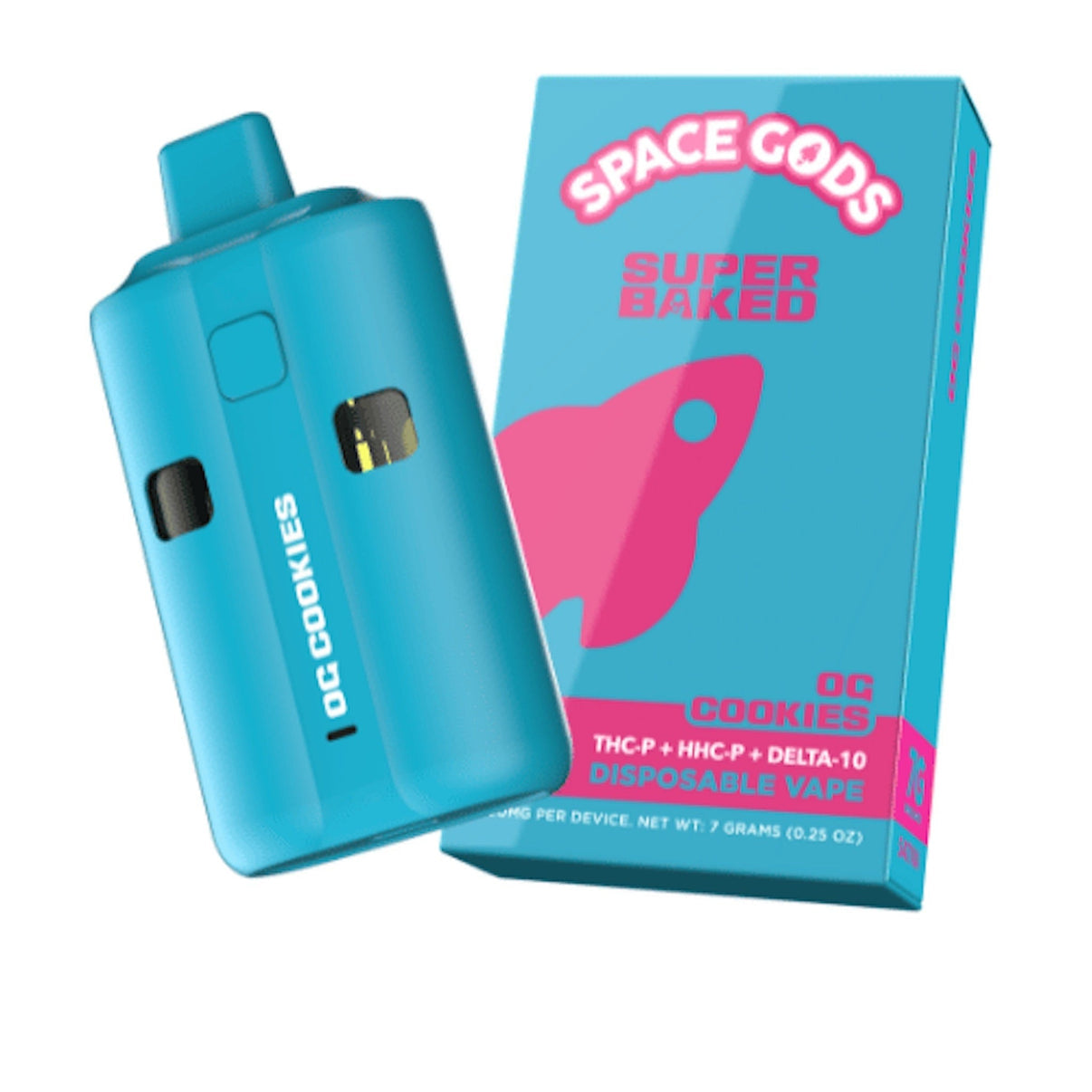 Space Gods Super Baked Disposable Vape 7g Prophet Premium Coastal Hemp Co