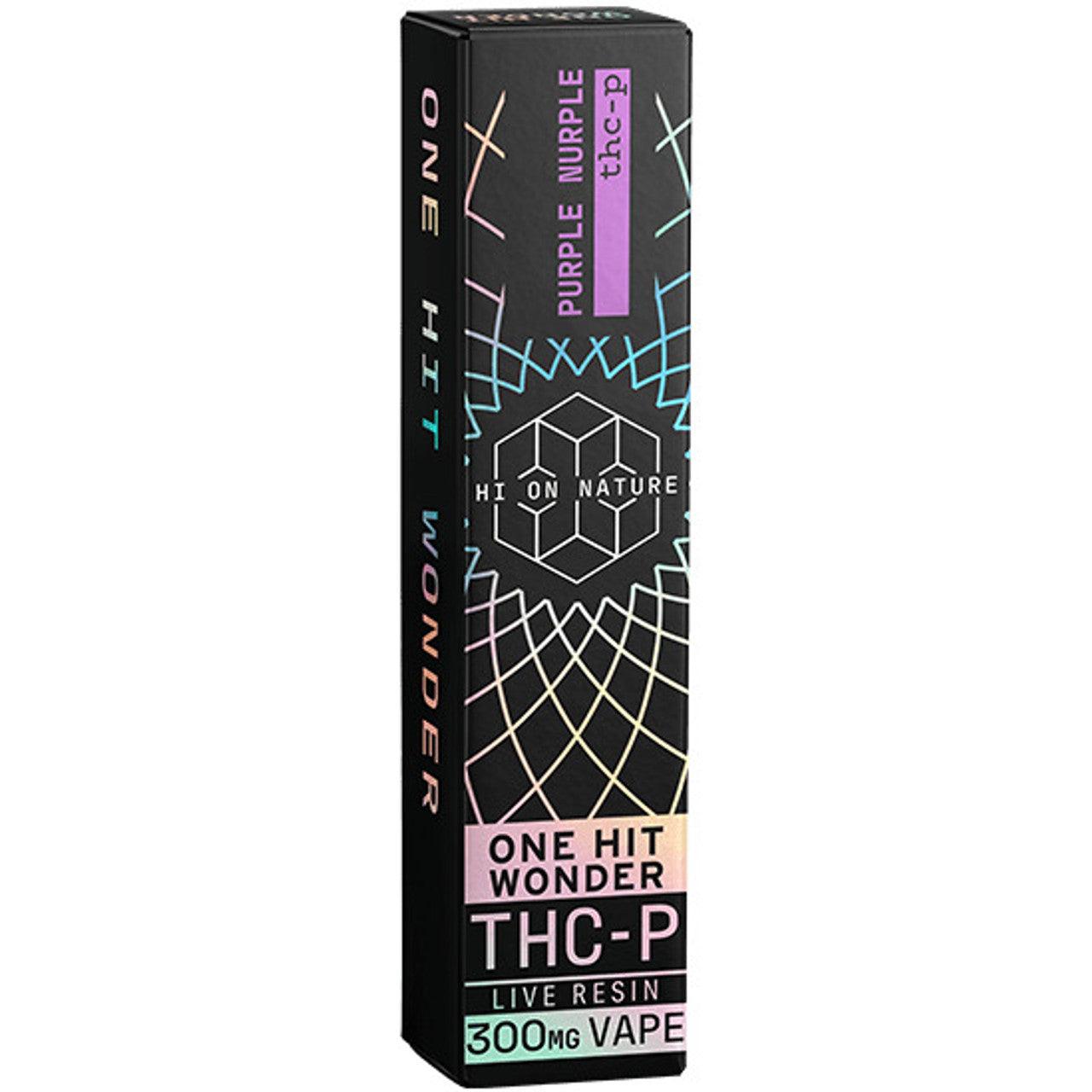 THCP Disposable Vape - One Hit Wonder - 300 mg - Coastal Hemp Co