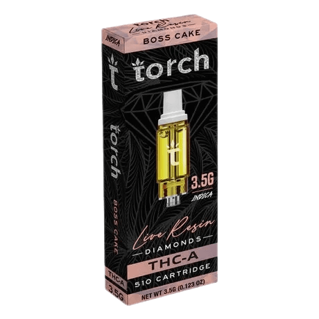 Torch Live Resin THC-A Diamond Cartridge (3.5G) - Coastal Hemp Co