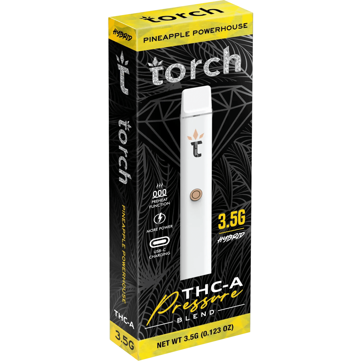 Torch Pressure Blend THCA Disposable (3.5G) - Coastal Hemp Co