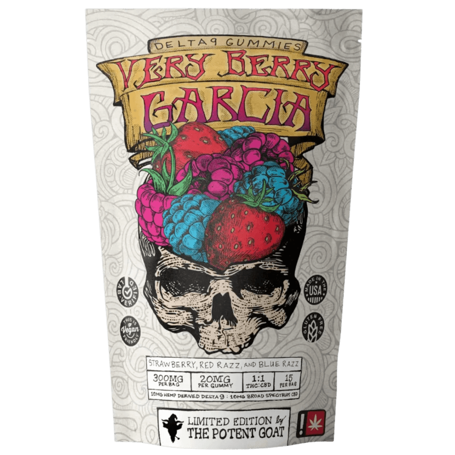 Very Berry Garcia Hemp Derived Delta 9 Gummies - Coastal Hemp Co - Coastal Hemp Co