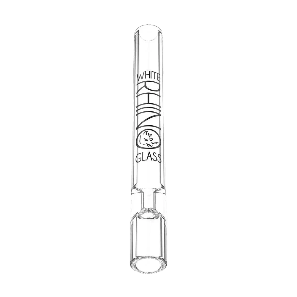 White Rhino Glass Chillum One Hitter - Coastal Hemp Co