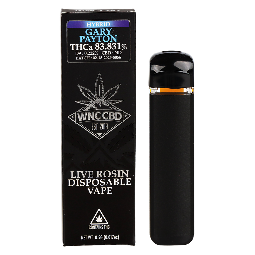 WNC - THCa Live Rosin Disposable Vape | 0.5G