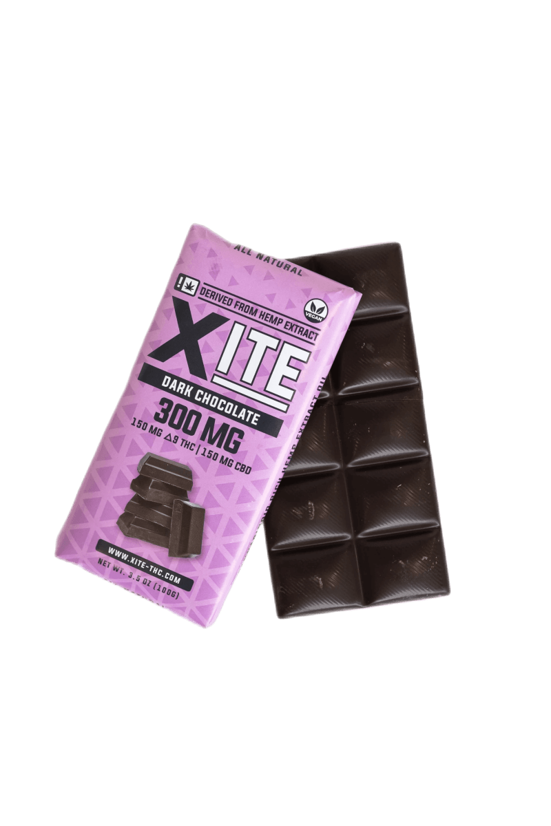  - Xite D9 Chocolate Large Bars (300mg) - Shop Coastal Hemp Co