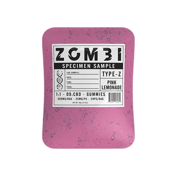 Zombi 500mg D9:CBD Gummies - Coastal Hemp Co
