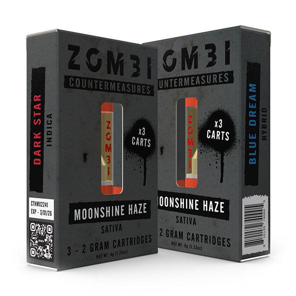 Zombi Extrax - Zombi Countermeasure 2G Triple cart (6G) - Shop Coastal Hemp Co