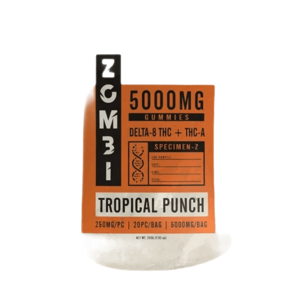 Zombi 5000mg THC-A Gummy - Coastal Hemp Co
