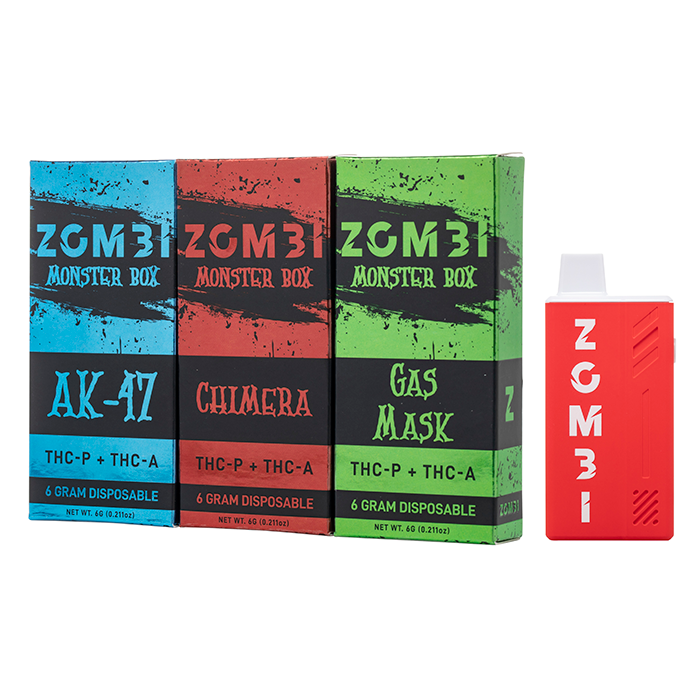 Zombi Monster Box Disposable THCa + THCP 6G