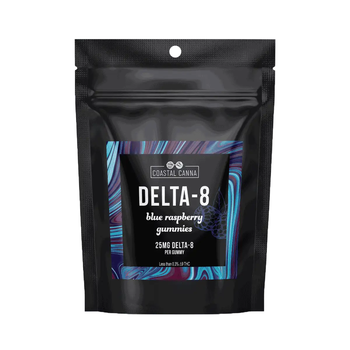 Delta 8 Gummies 25 mg each (Vegan) - Coastal Hemp Co - Coastal Hemp Co