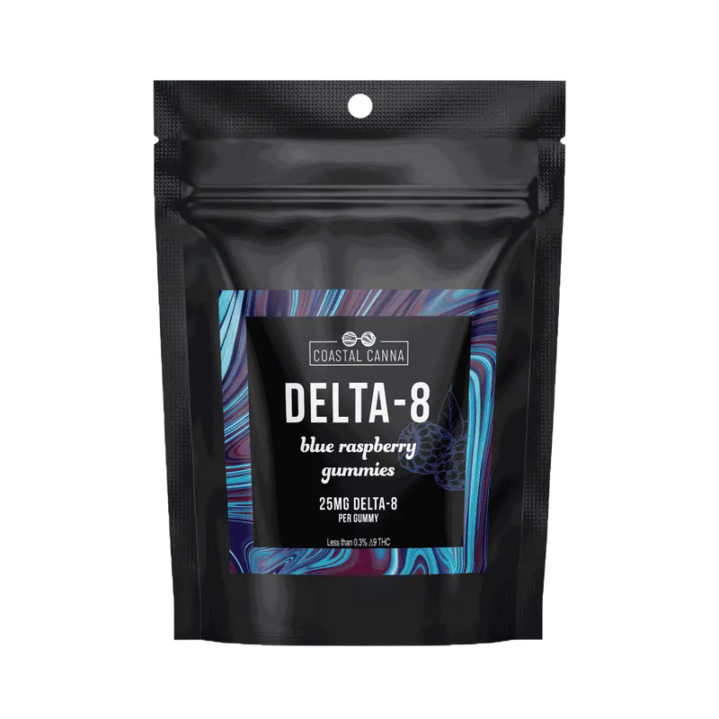 Delta 8 Gummies 25 mg each (Vegan) - Coastal Hemp Co - Coastal Hemp Co