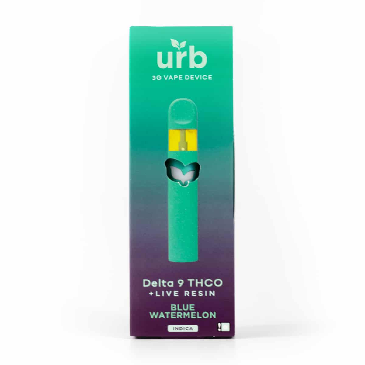 Urb Delta 9 THCO Live Resin 3G Disposable. Shop CoastalHemp.Co