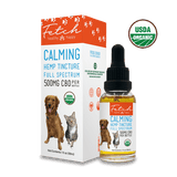 Calming Full Spectrum CBD Tincture for Pets Organic - Coastal Hemp Co - Coastal Hemp Co