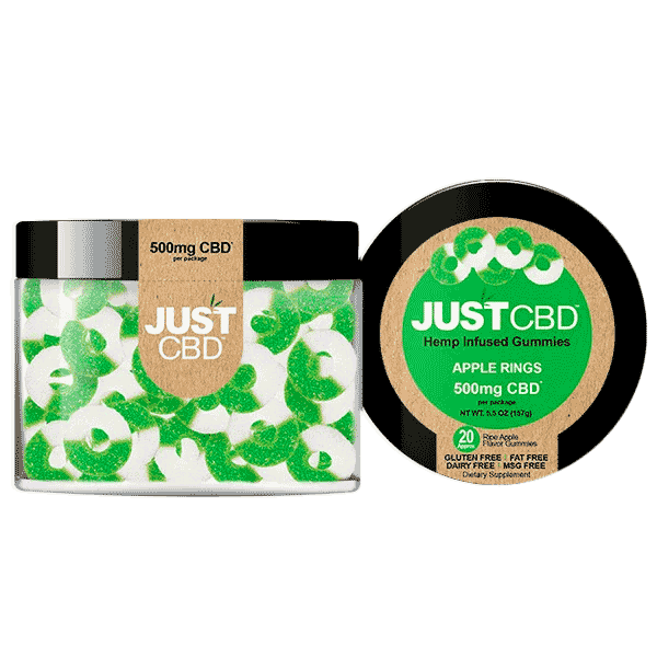 CBD Gummies 500 mg Jar - Coastal Hemp Co - Coastal Hemp Co