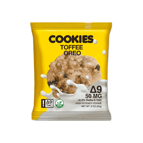 High Potency Delta 9 Cookies  50 mg Vegan - Coastal Hemp Co - Coastal Hemp Co