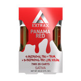 Panama_Red_HXY9-THC + THCM + HXY8-THC Live Resin 2G Cartridge – 2 Pack