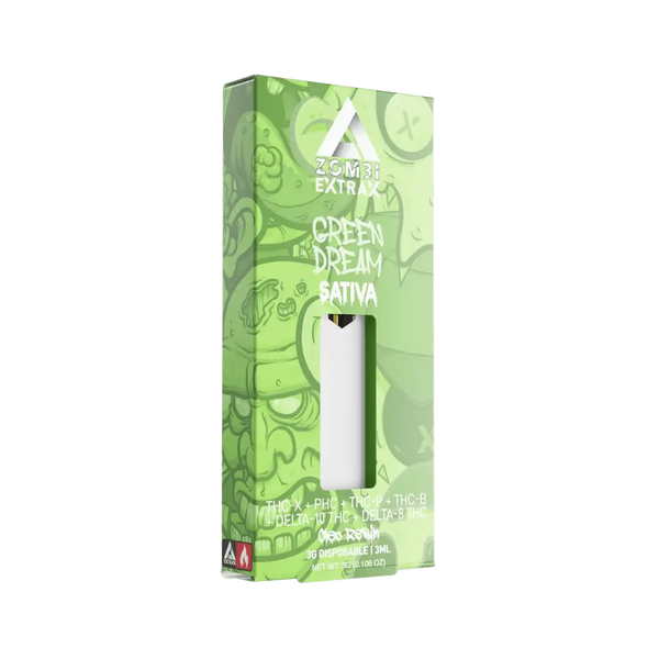 Green Dream Zombi Extrax Oleo Resin Disposable 3G - Coastal Hemp Co - Coastal Hemp Co