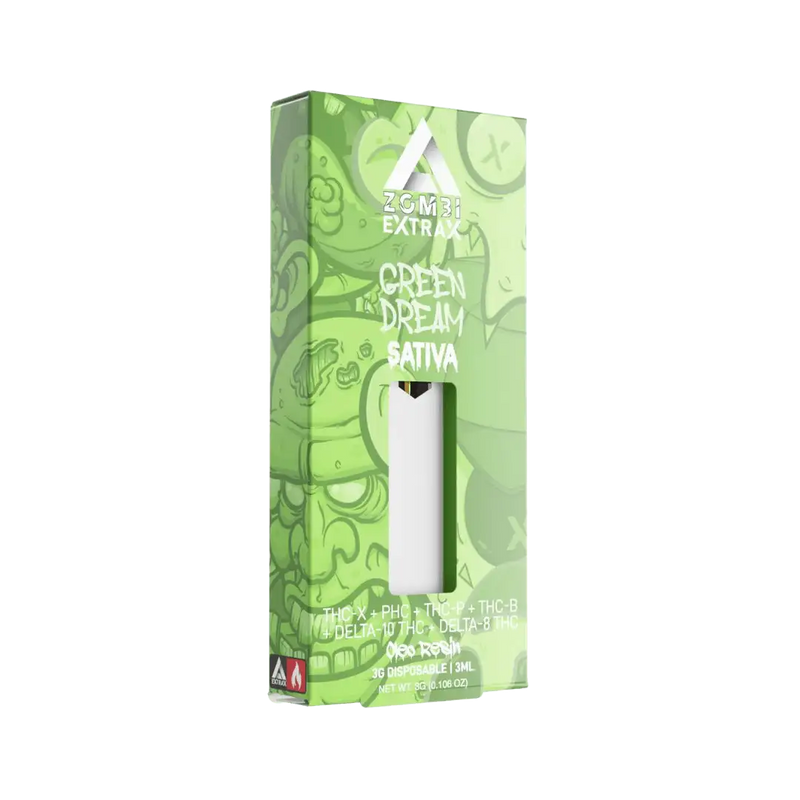 Green Dream Zombi Extrax Oleo Resin Disposable 3G - Coastal Hemp Co - Coastal Hemp Co