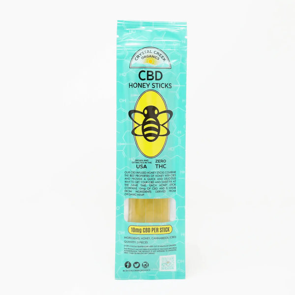 CBD Honey Sticks 5 Pack - Coastal Hemp Co - Coastal Hemp Co