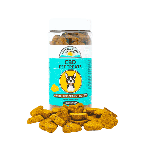 Peanut Butter CBD Dog Treats Grain-Free 400 mg - Coastal Hemp Co - Coastal Hemp Co